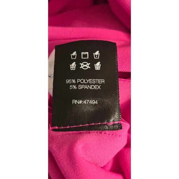 Norma Kamali Orchid Pink Dress Size Small - Picture 7 of 9